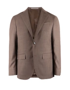 Gate Kostym Ull Brun 56