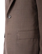 Gate Kostym Ull Brun 56