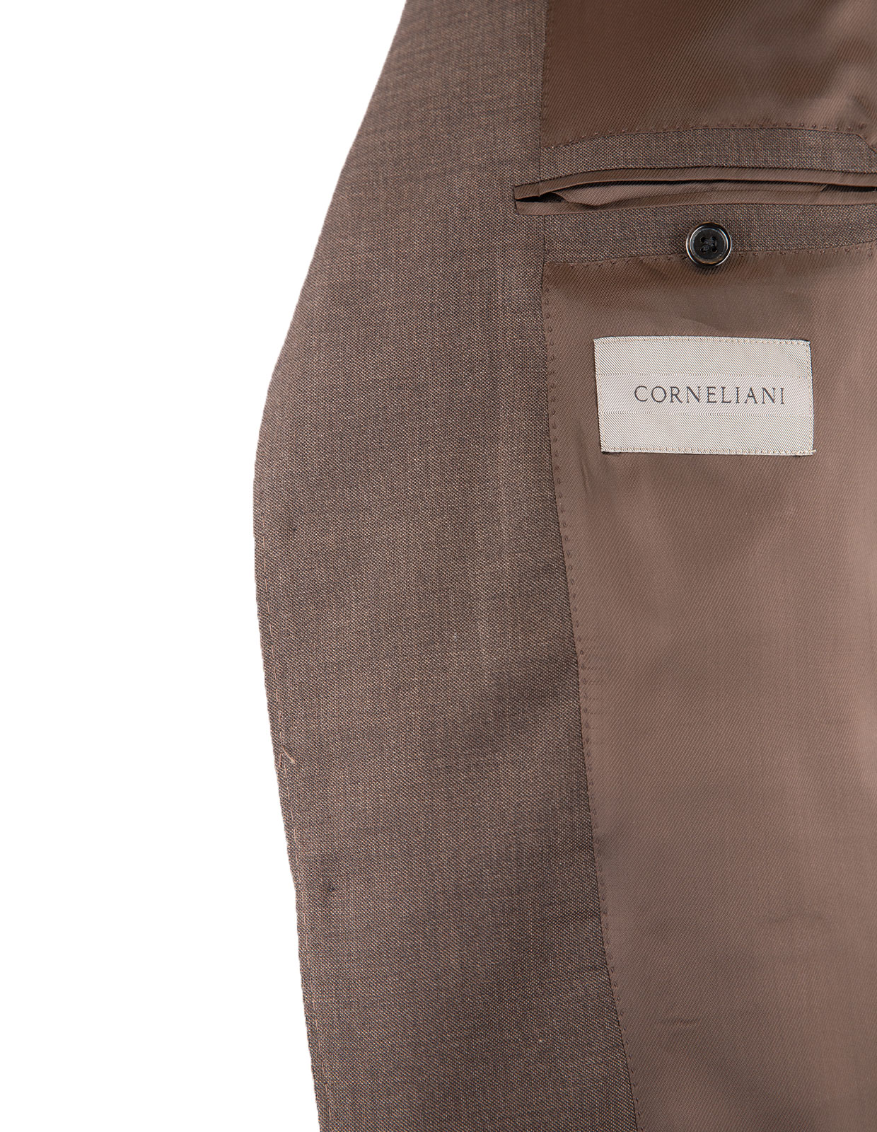 Gate Kostym Ull Brun 56