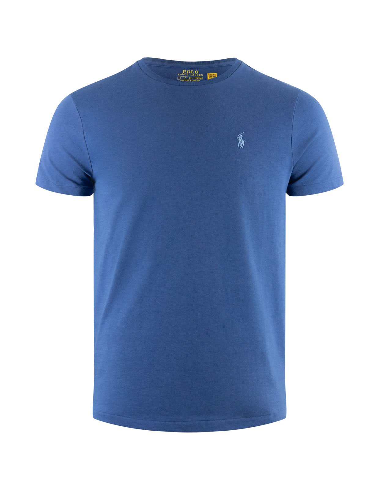T-Shirt Custom Slim Blå
