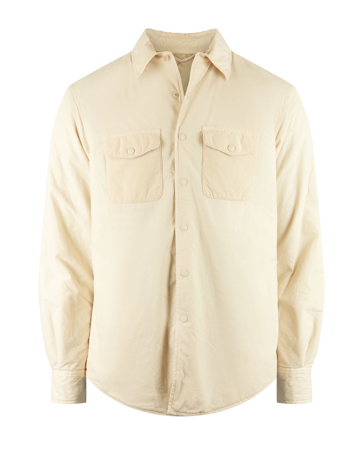 Vadderad Overshirt Benvit