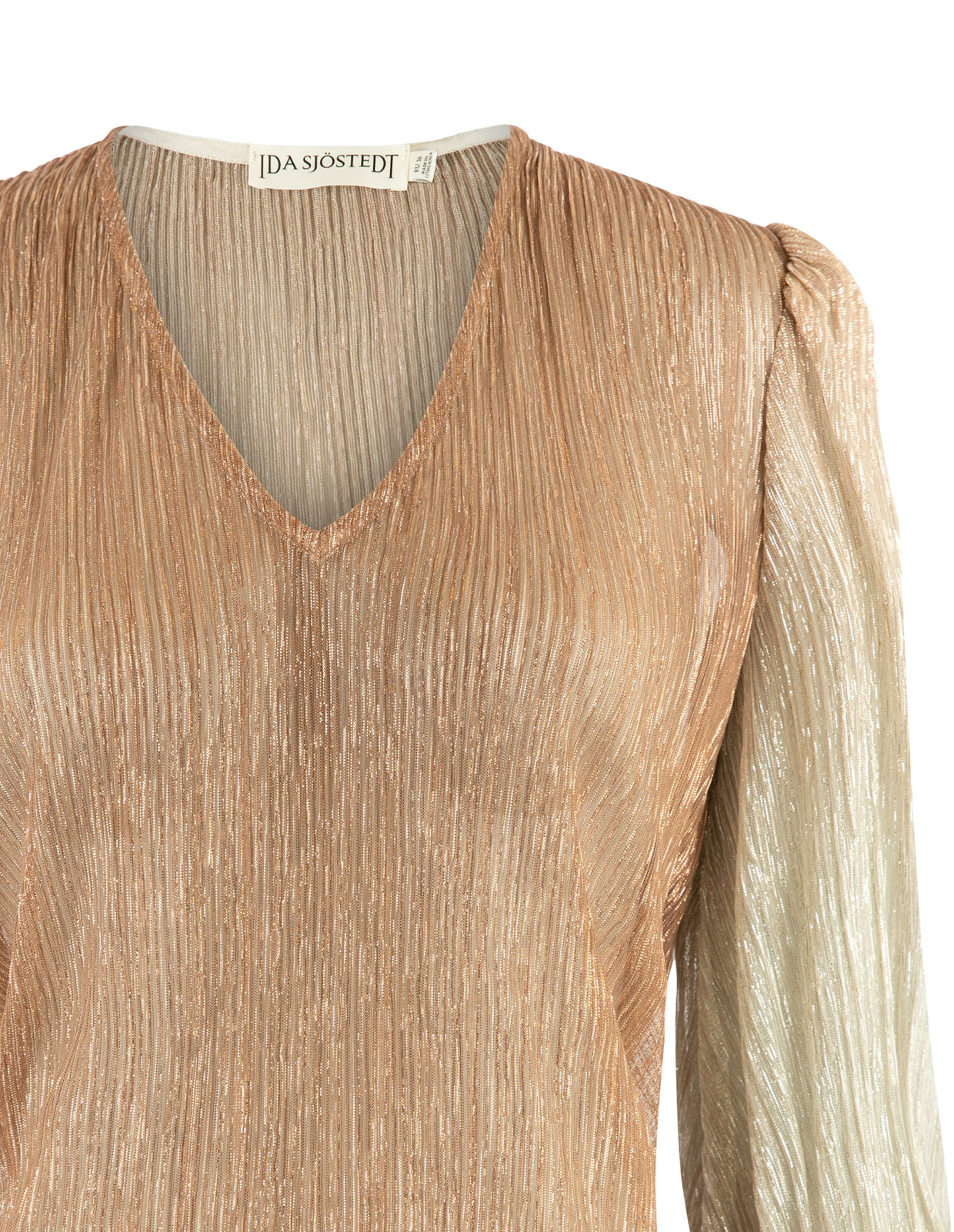 Ashley Top Brun metallic Stl 36