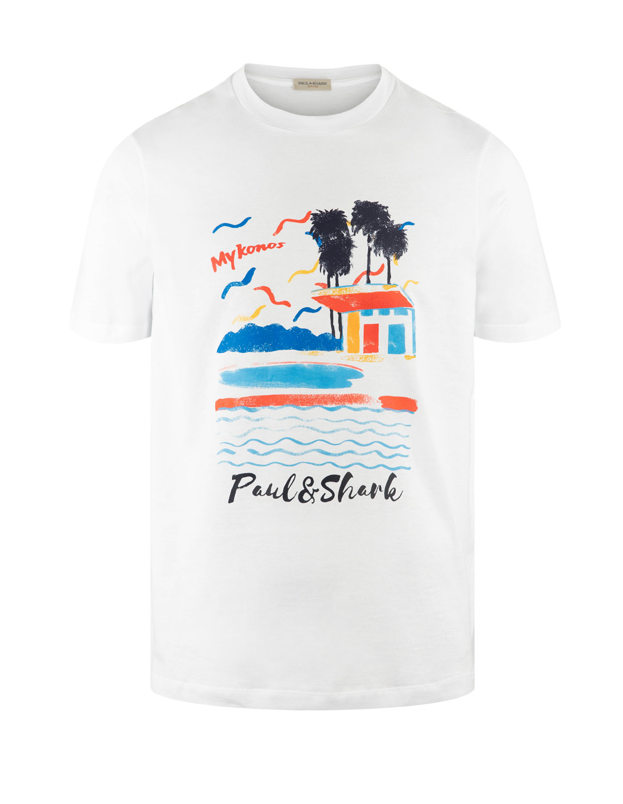 T-Shirt Tryck Vit