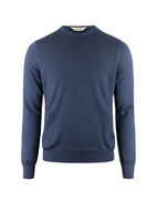 Tröja Sommar Cashmere Navy Stl 56