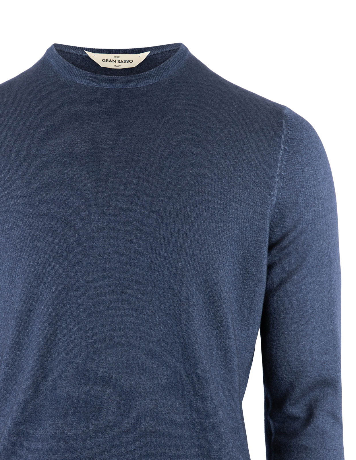 Tröja Sommar Cashmere Navy Stl 48