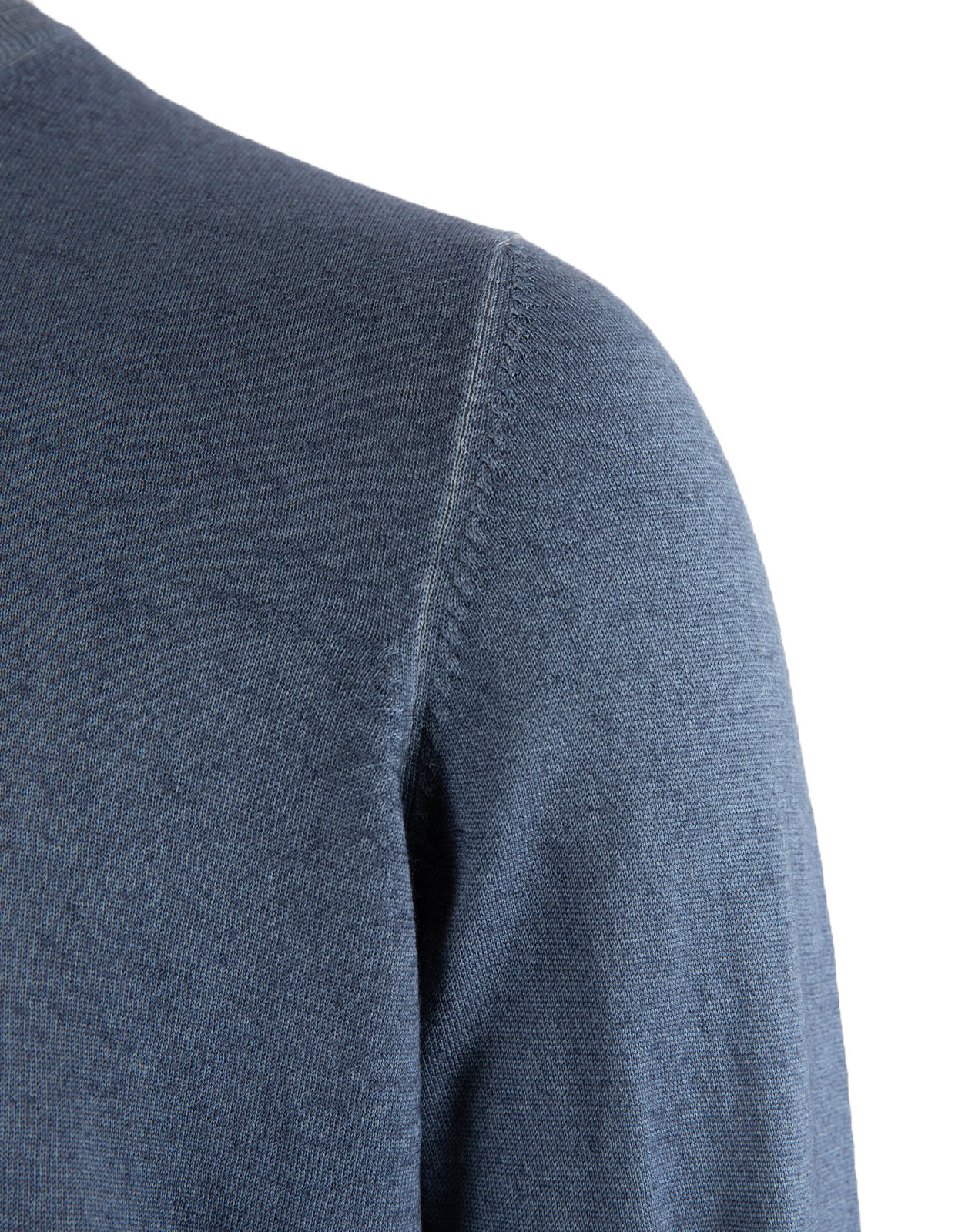 Vintage Summer Merino Rundhals Blå 54