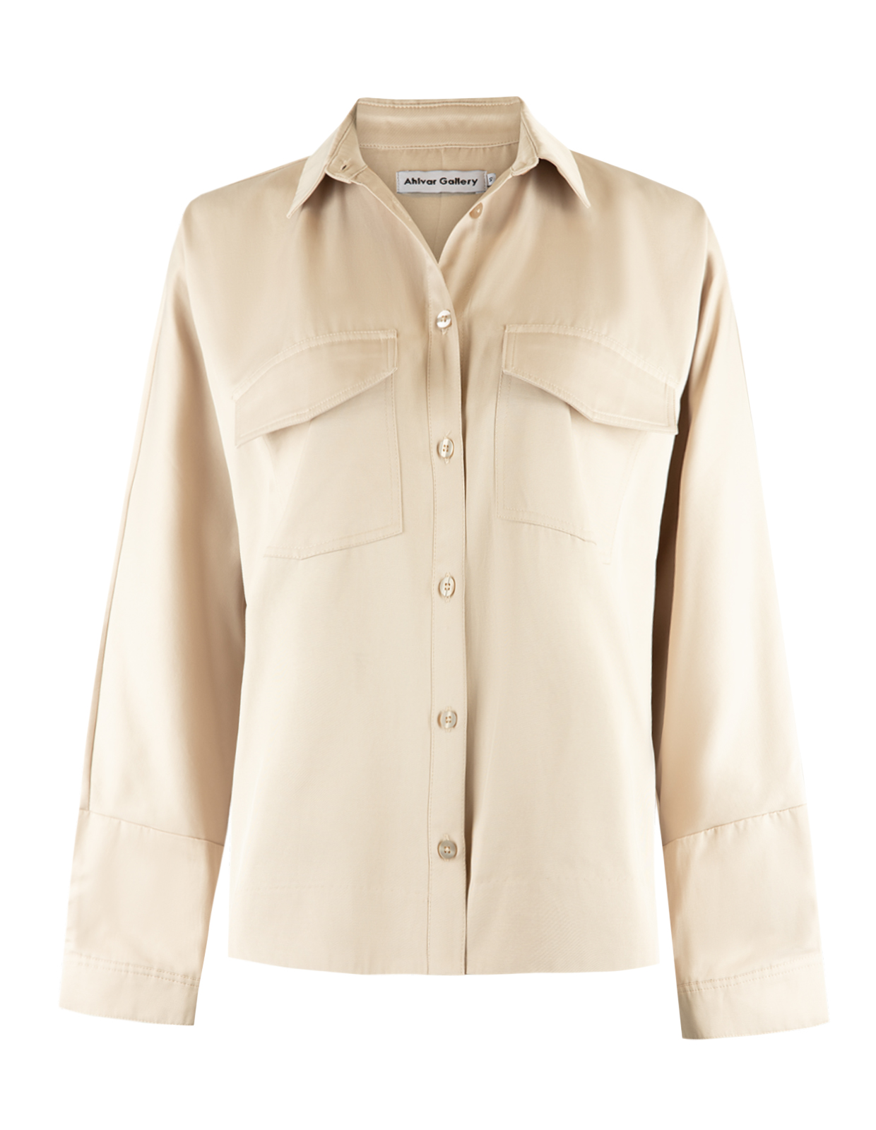 Kaia Overshirt Ljusbeige