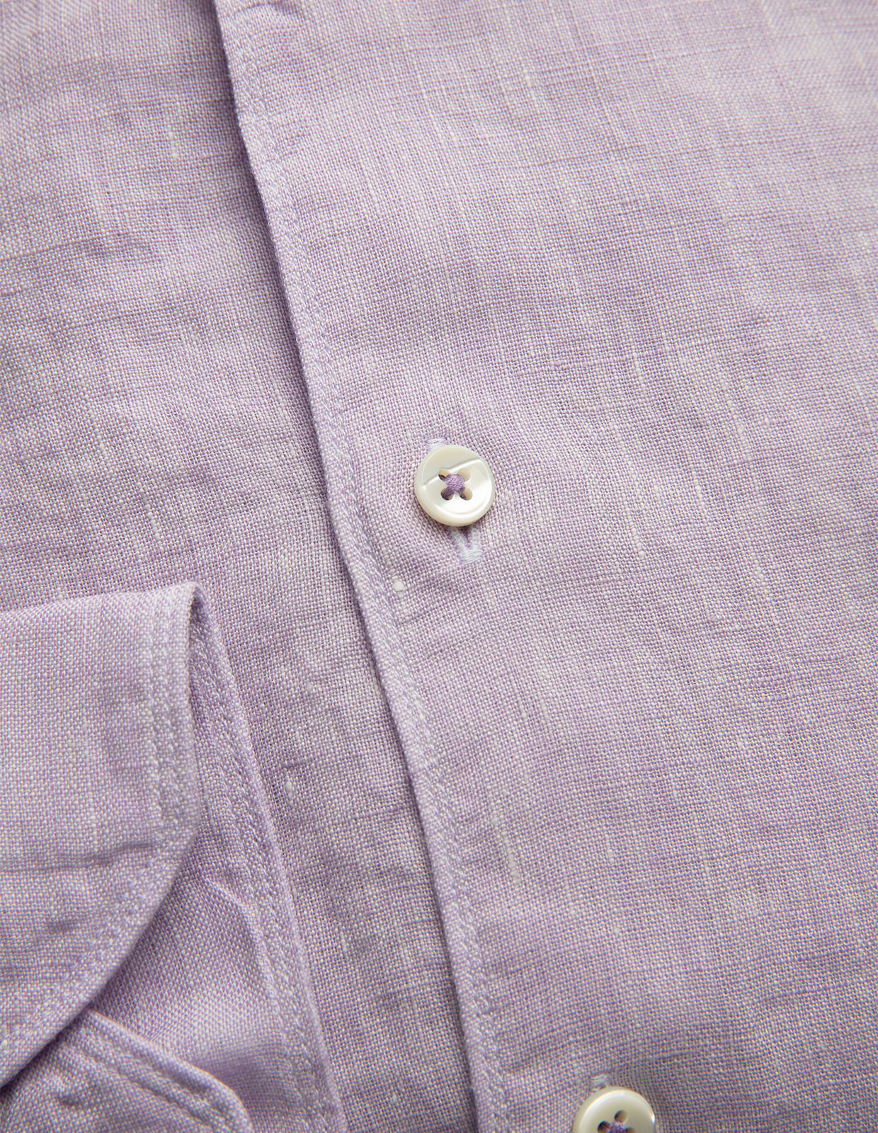 Slimline Skjorta Linne Lila L