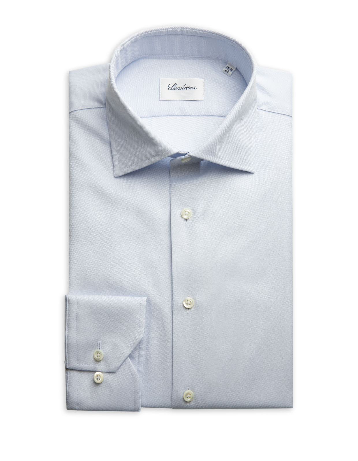 Slimline Skjorta Oxford Ljusblå Stl 38