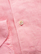 Fitted Body Skjorta Linne Rosa XL