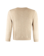 Cardigan Bomull/Viscose Ljusbeige