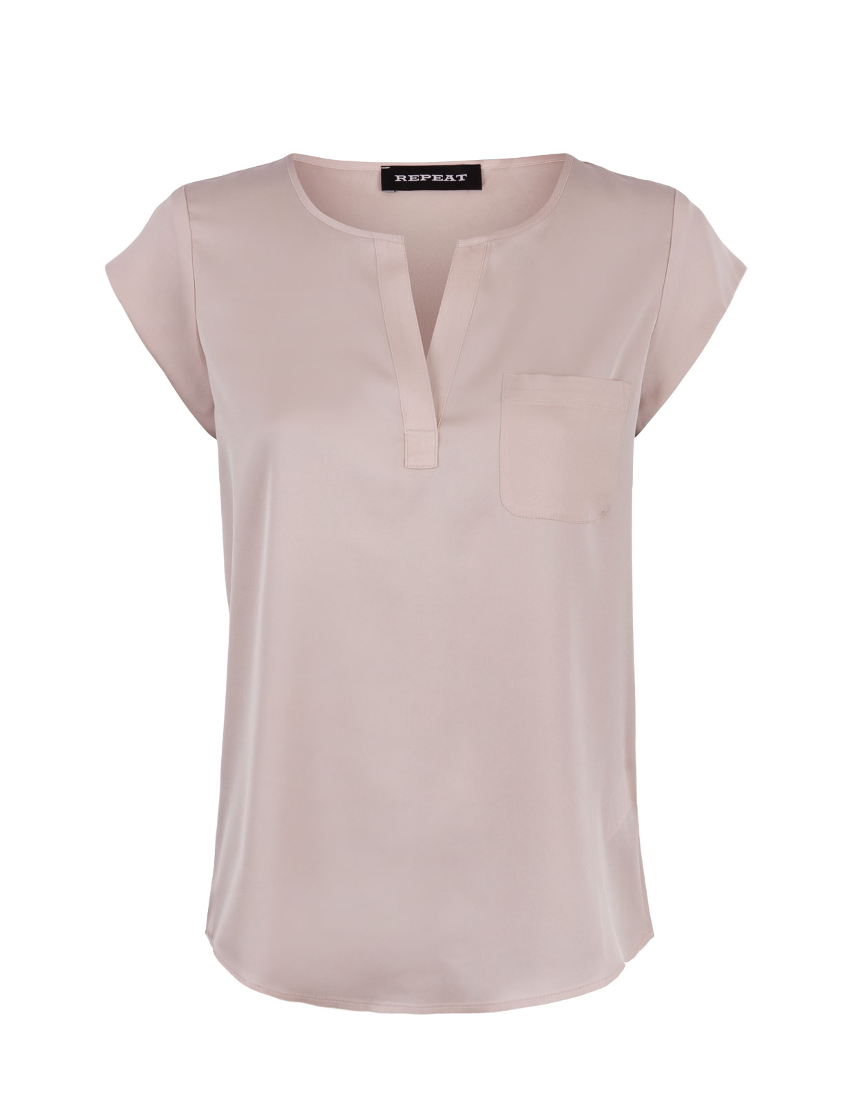 Silk Blouse Beige Silk Blouse Beige