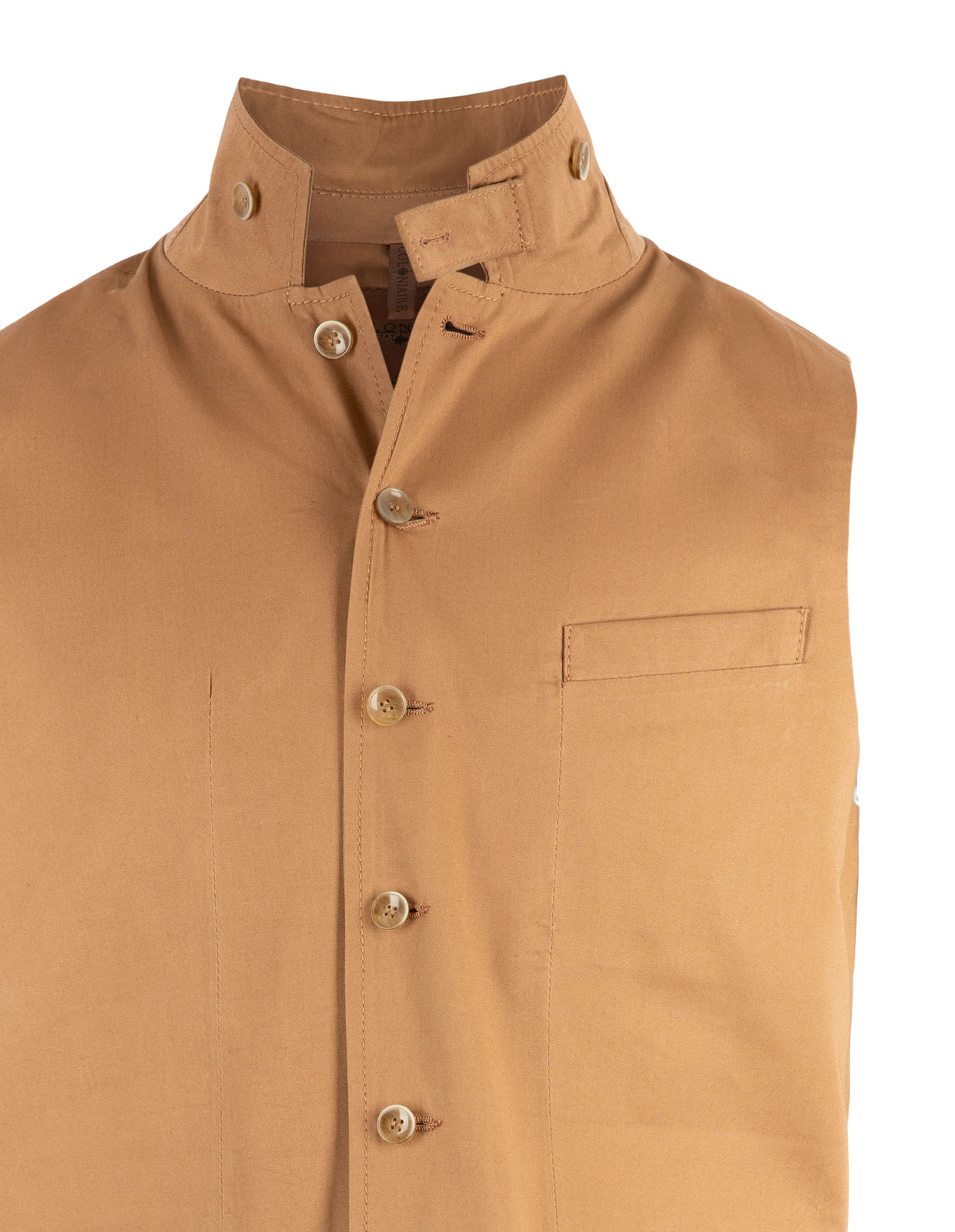 Dandy Väst Bomullstwill Beige 50