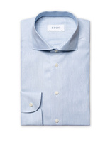 Slim Fit Skjorta Oxford Ljusblå