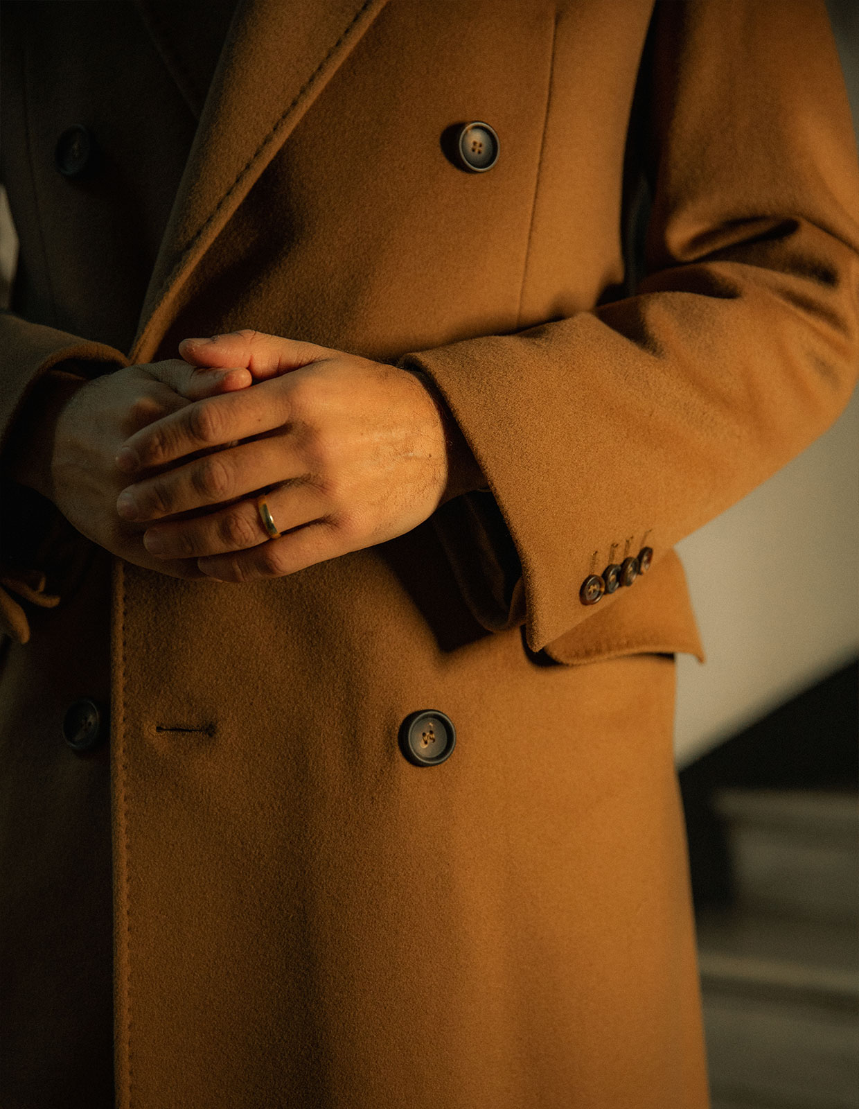 Sartorial Rock Ull/Cashmere Kamel Stl 50