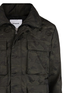 Camouflage Pattern Nylon Field Jacket Camo Green Stl 52