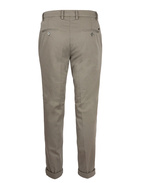 Milano Slim Chinos Bomull Grön Stl 48