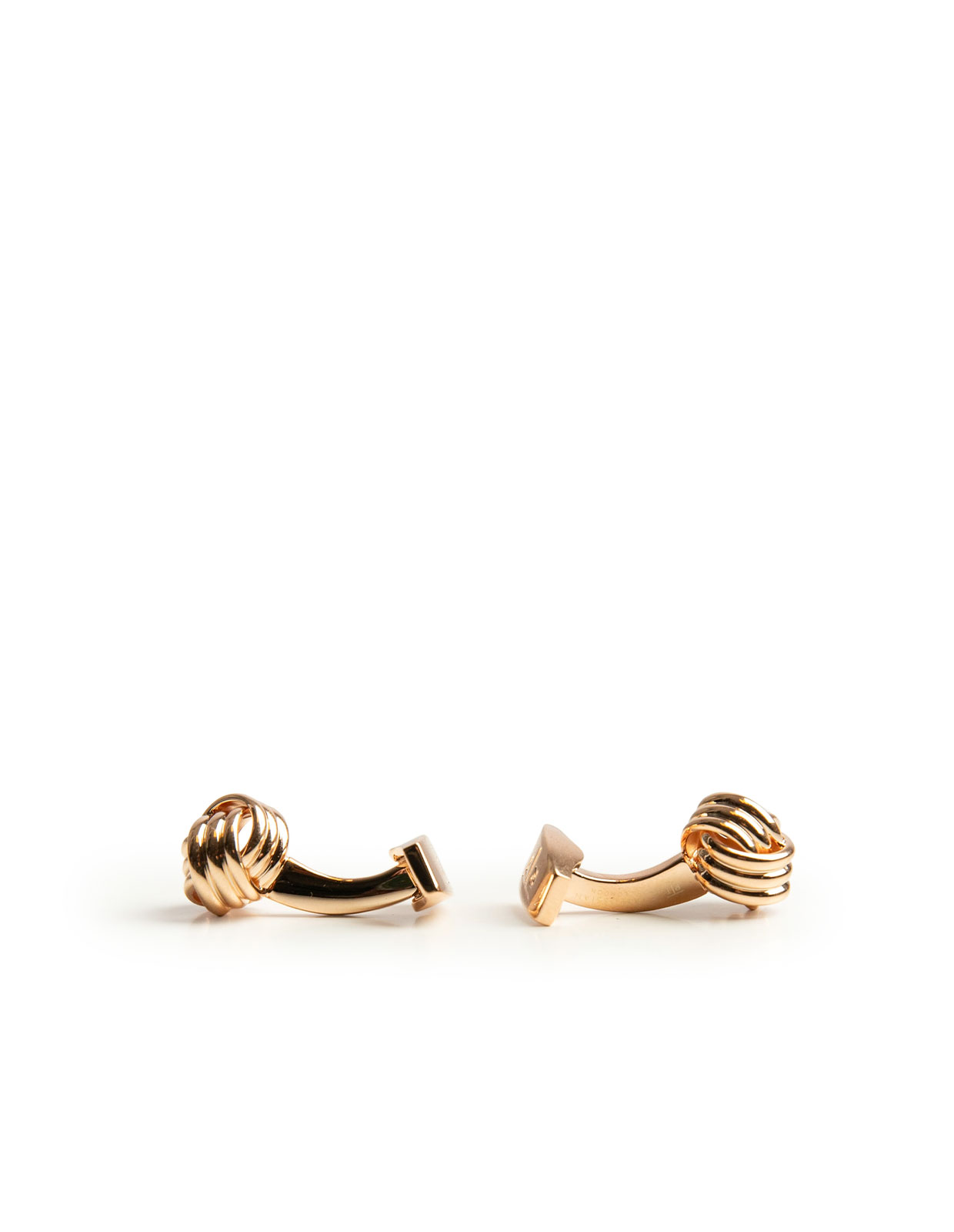 Cable Knot Manschettknappar Roséguld
