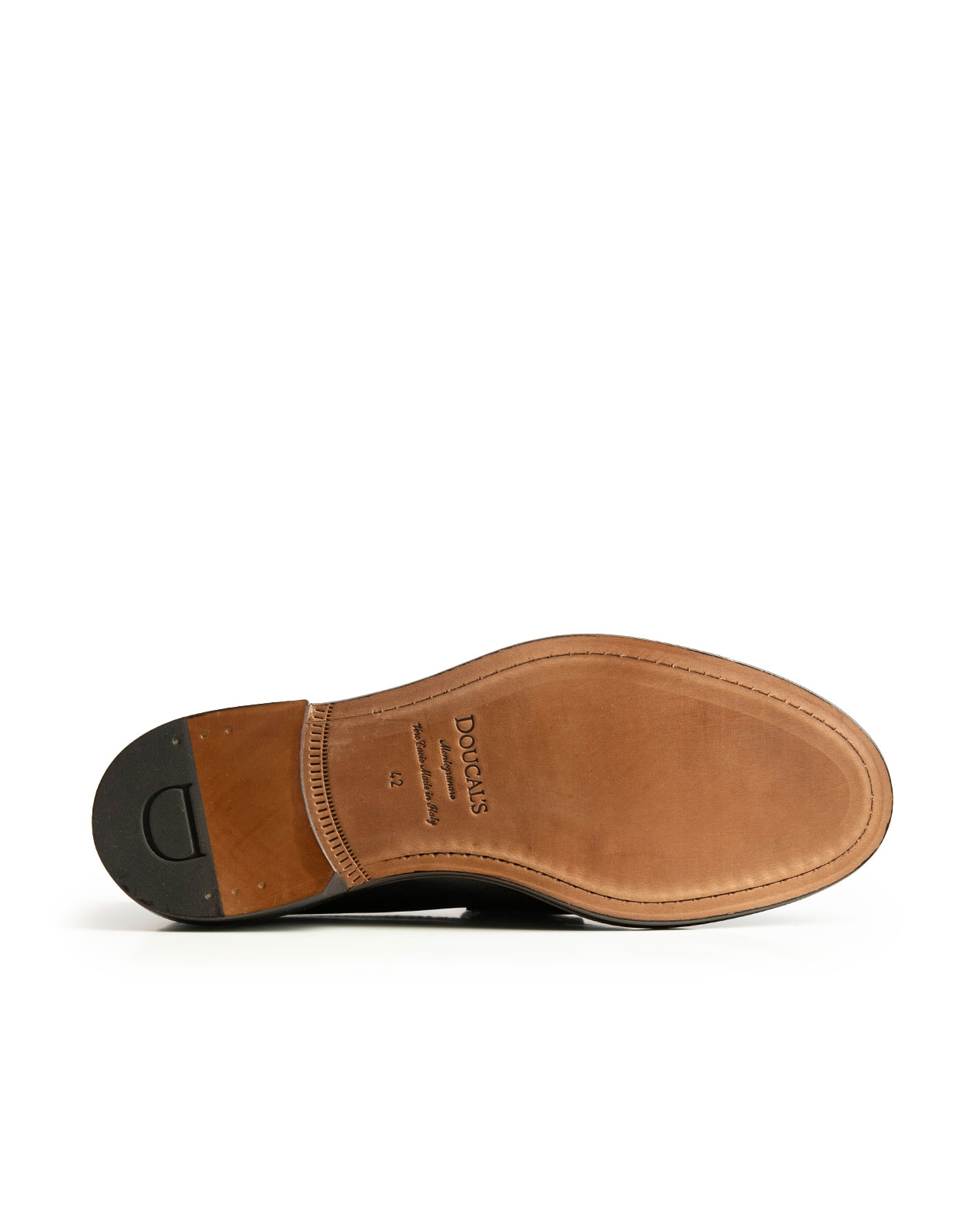 Penny Loafer Läder Brun Stl 43