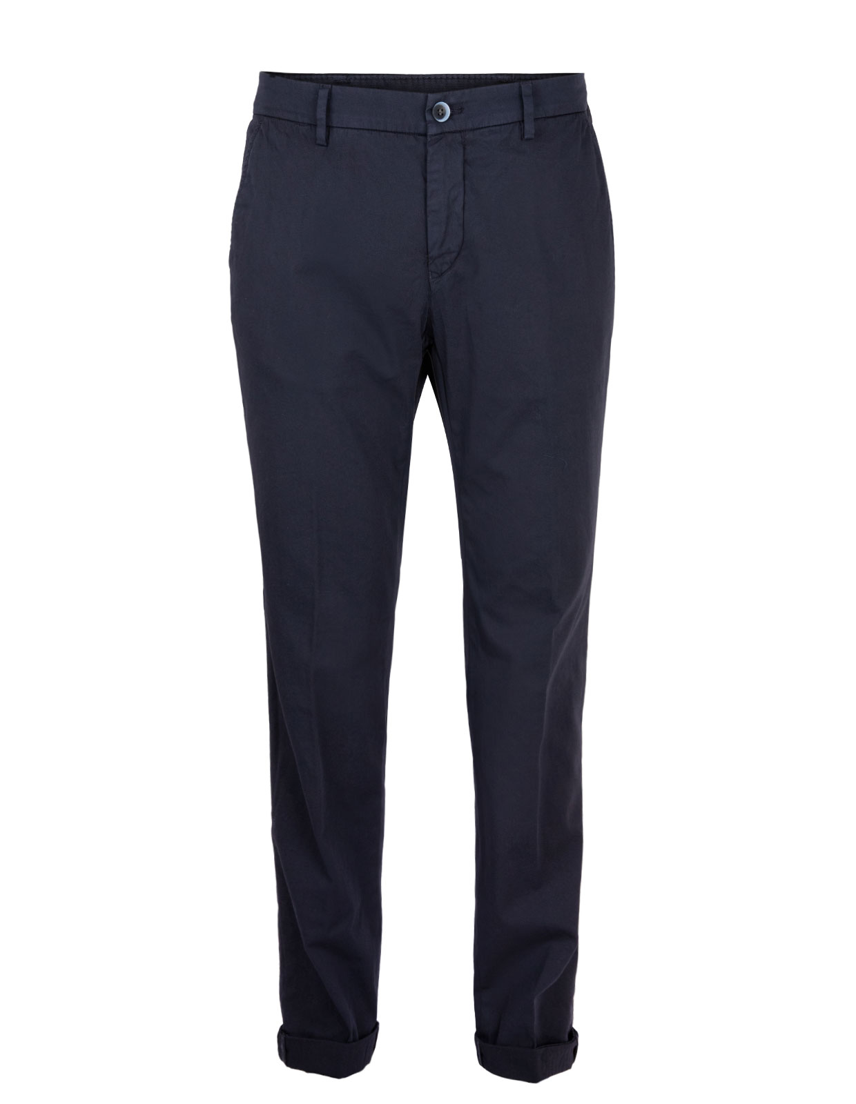 Milano Slim Chinos Bomull Navy