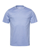 Smalrandig T-Shirt Blå Stl M