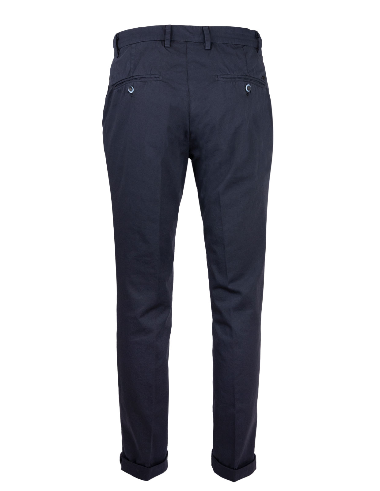 Milano Slim Chinos Bomull Navy