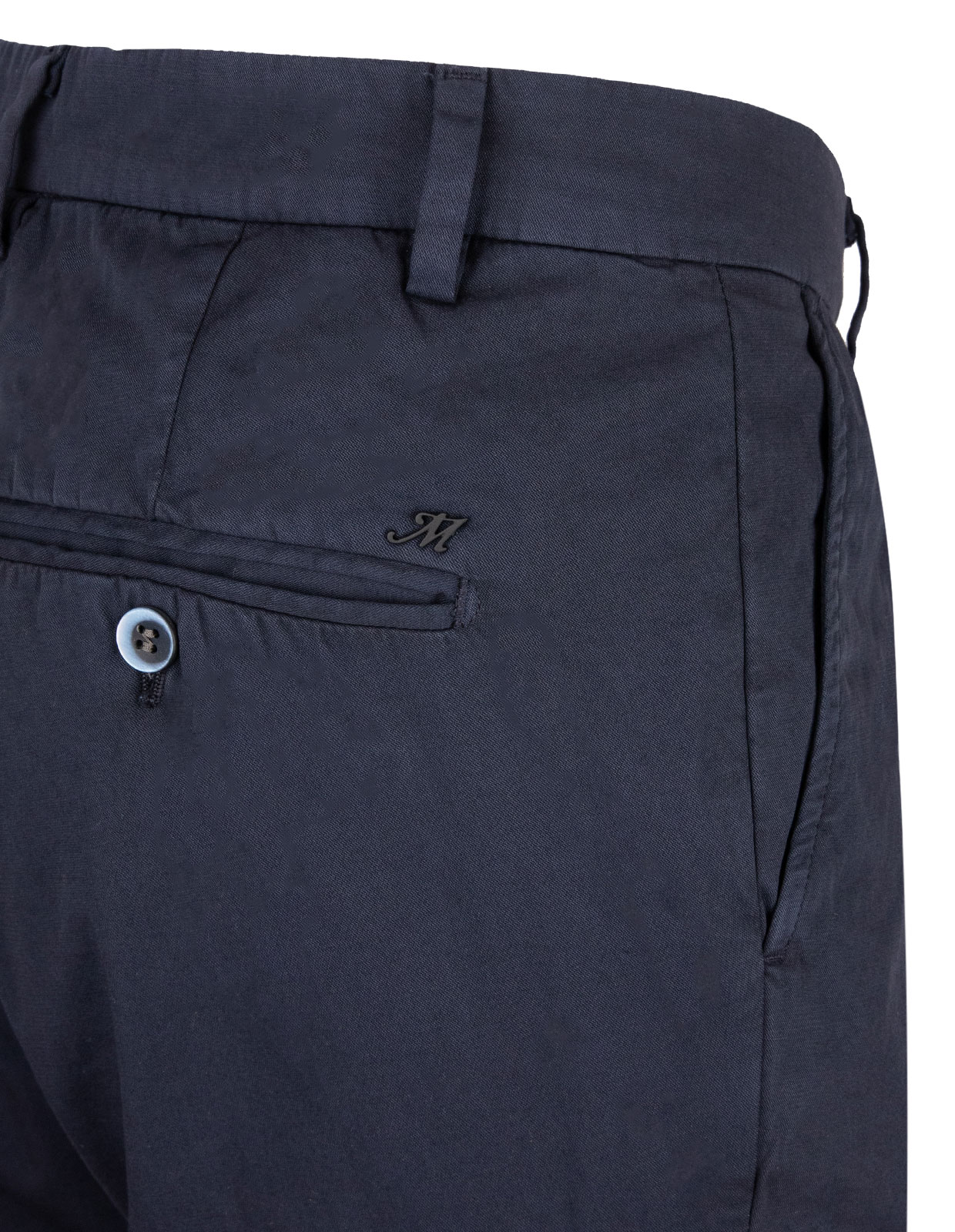 Milano Slim Chinos Bomull Navy Stl 46