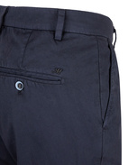 Milano Slim Chinos Bomull Navy Stl 44