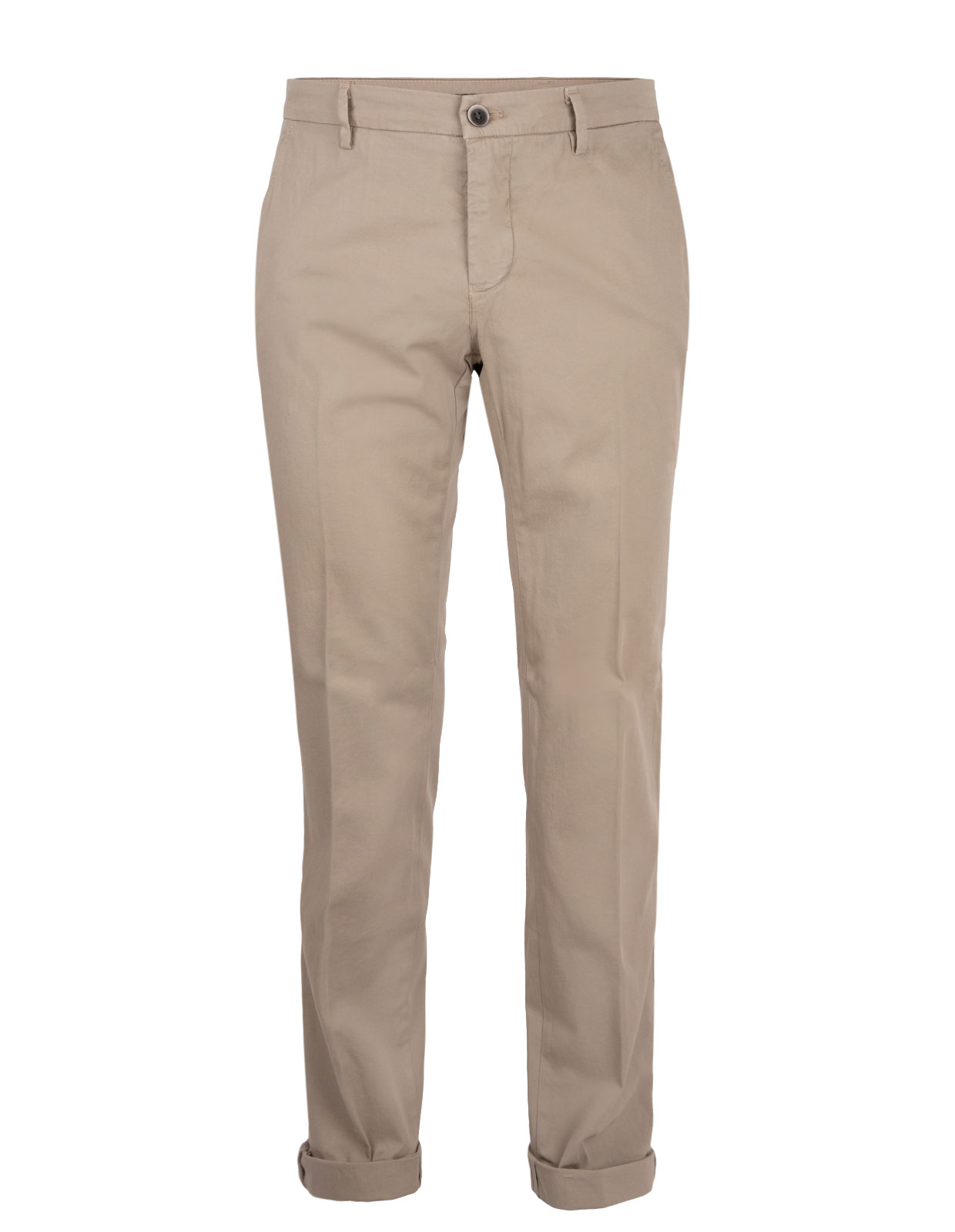 Milano Slim Chinos Cotton Stretch Beige Stl 52