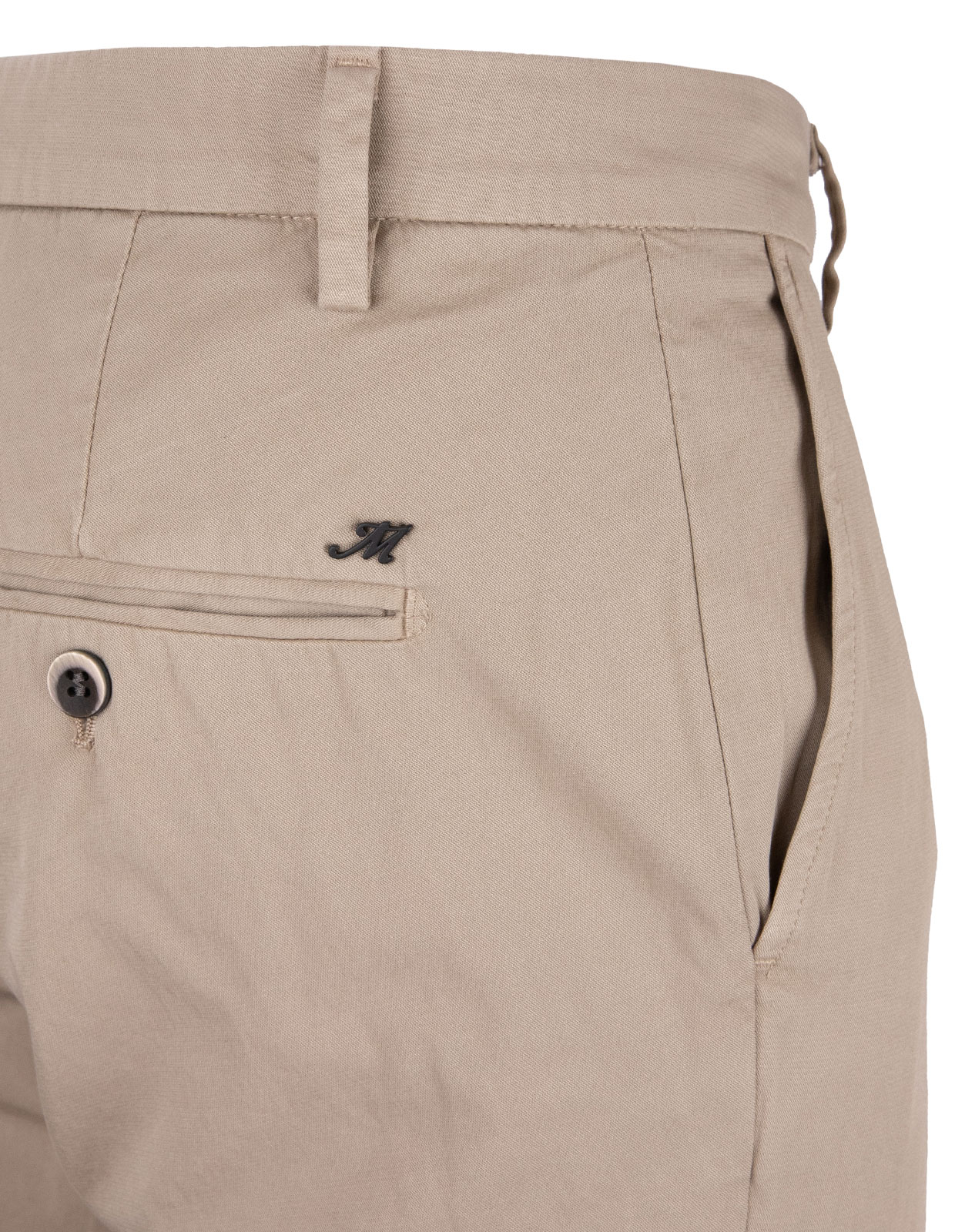 Milano Slim Chinos Cotton Stretch Beige Stl 52