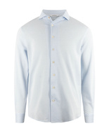 Jerseyskjorta Bomullspiké Ljusblå Stl 54