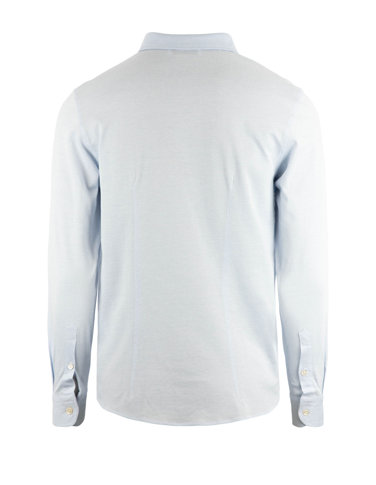 Jerseyskjorta Bomullspiké Ljusblå Stl 56