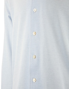 Jerseyskjorta Bomullspiké Ljusblå Stl 54
