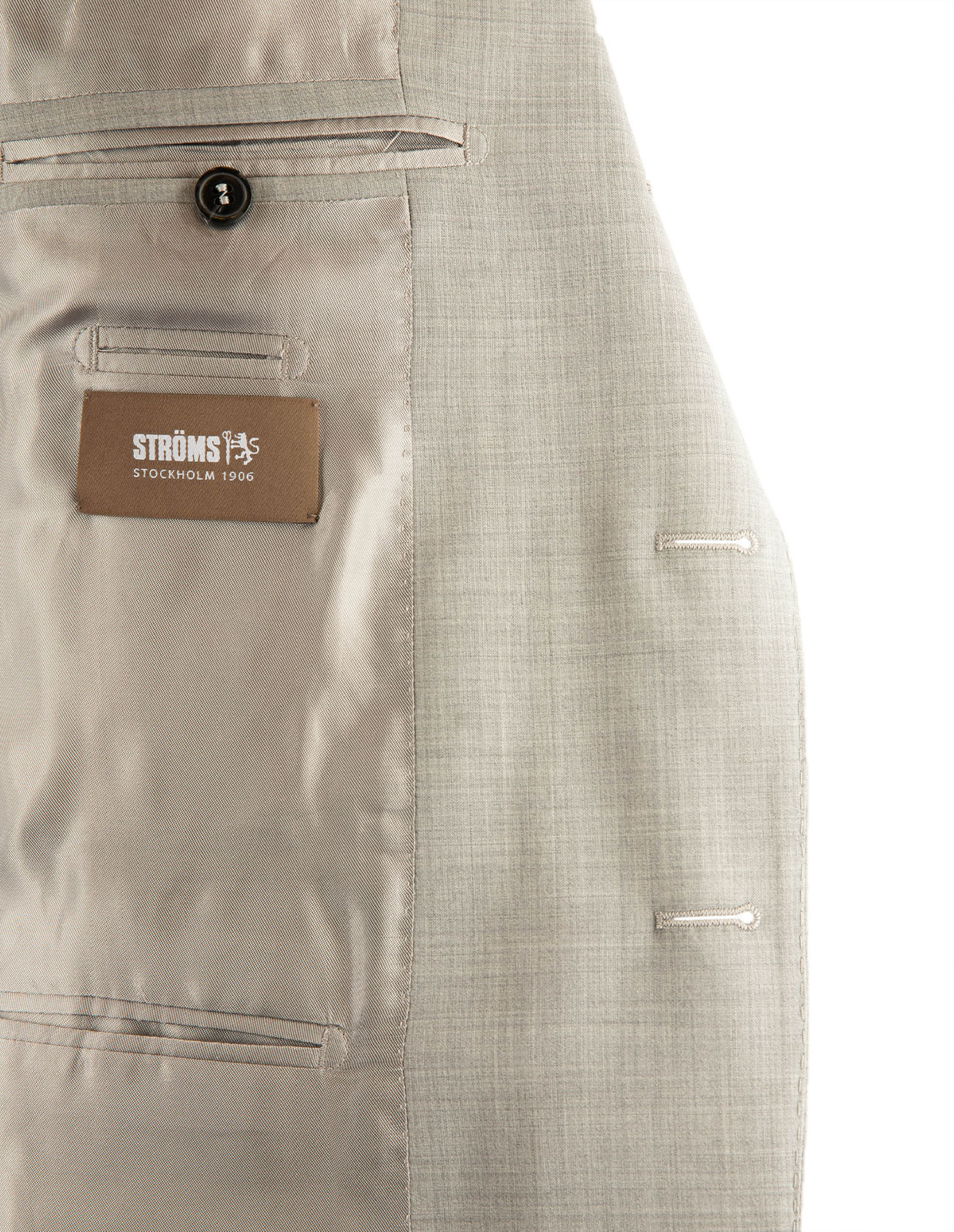 Firenze Kostym Ull 100's Ljusgrå