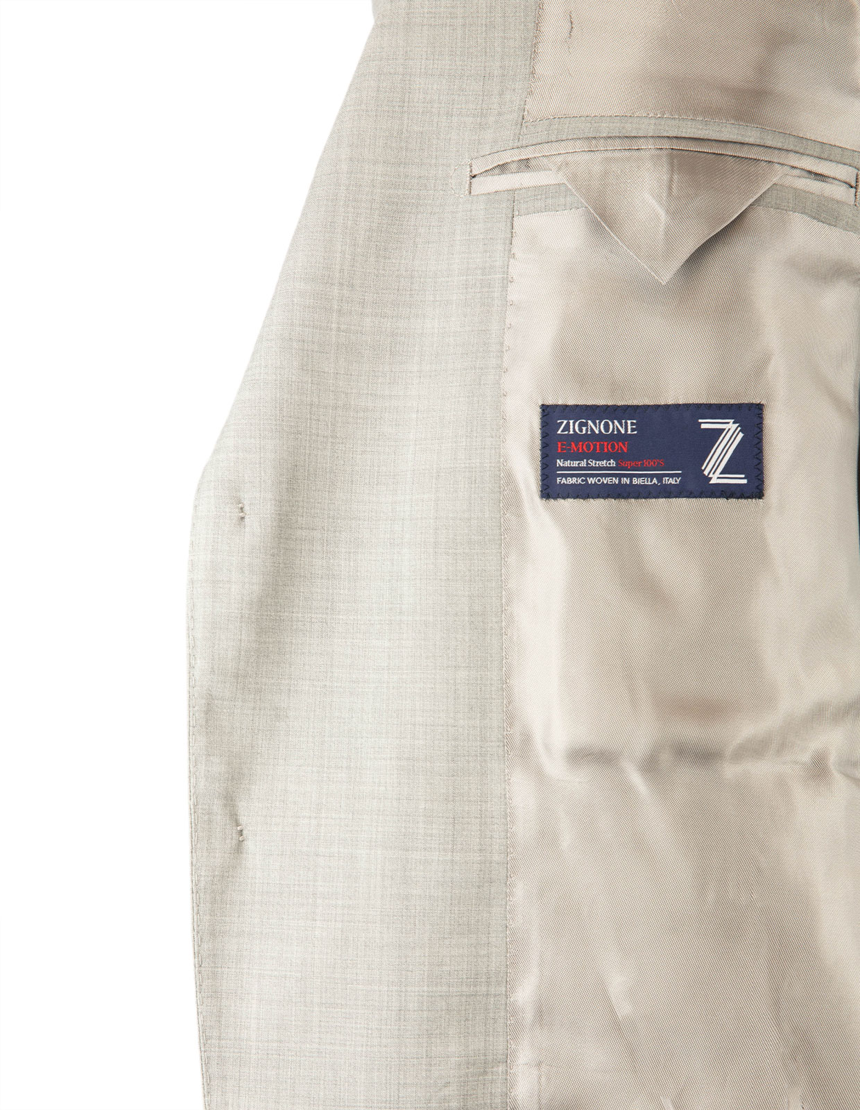 Firenze Kostym Ull 100's Ljusgrå