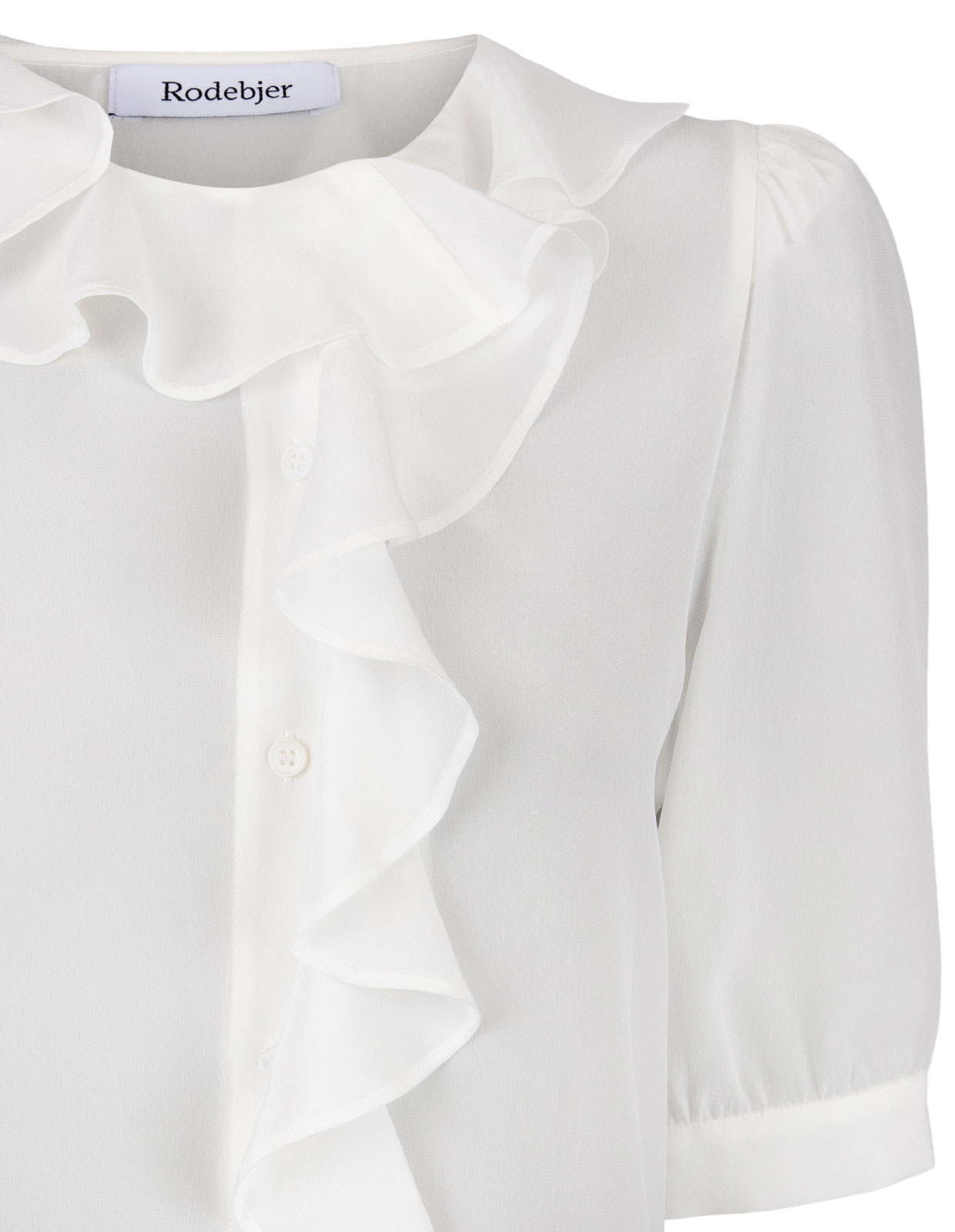 Xilla Blouse Silk Off White Stl M
