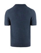 Open Polo Linne/Bomull Navy 48