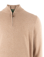 Selhurst Half Zip Bomull/Cashmere Beige Stl 54