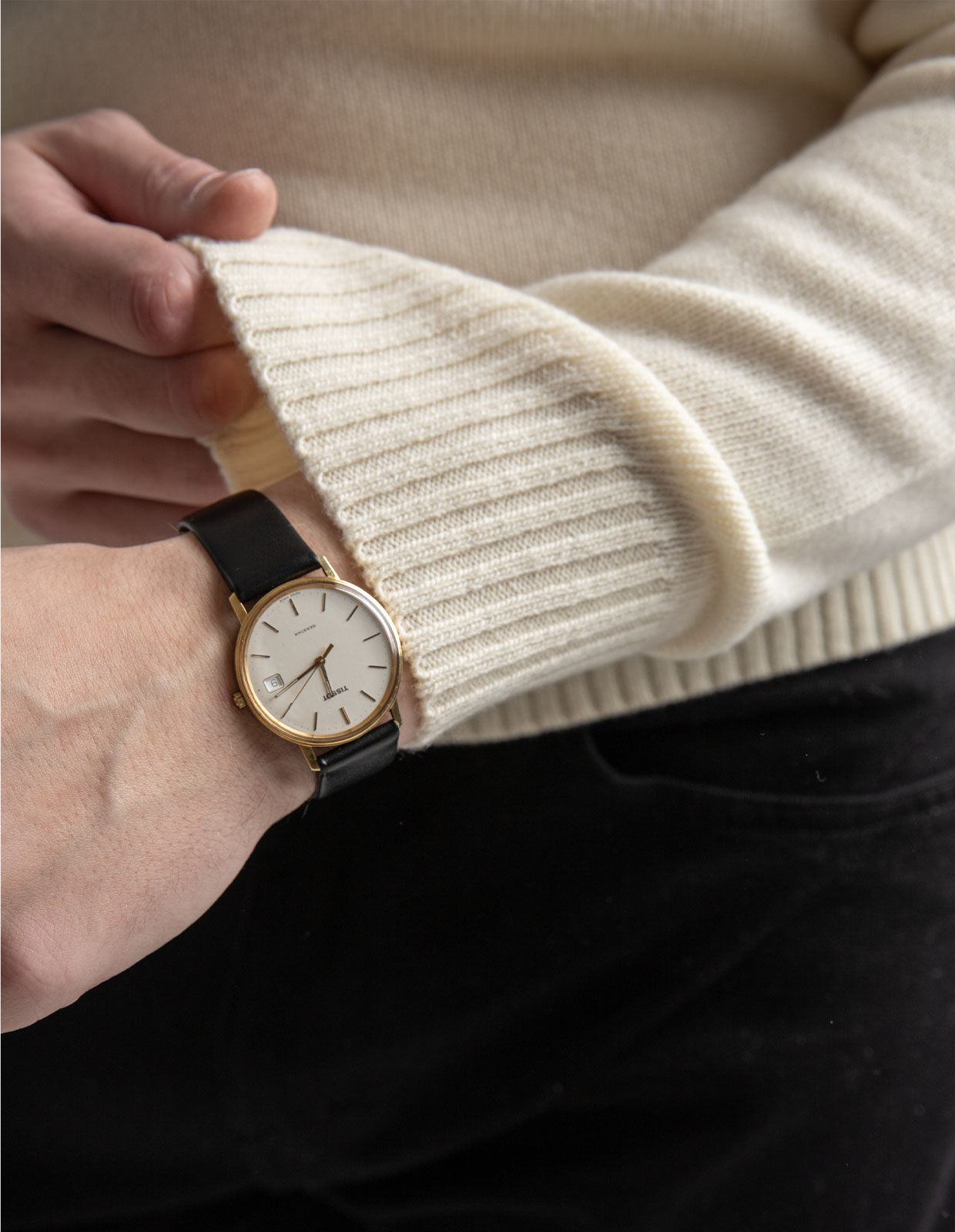 Polotröja Ull/Cashmere Benvit