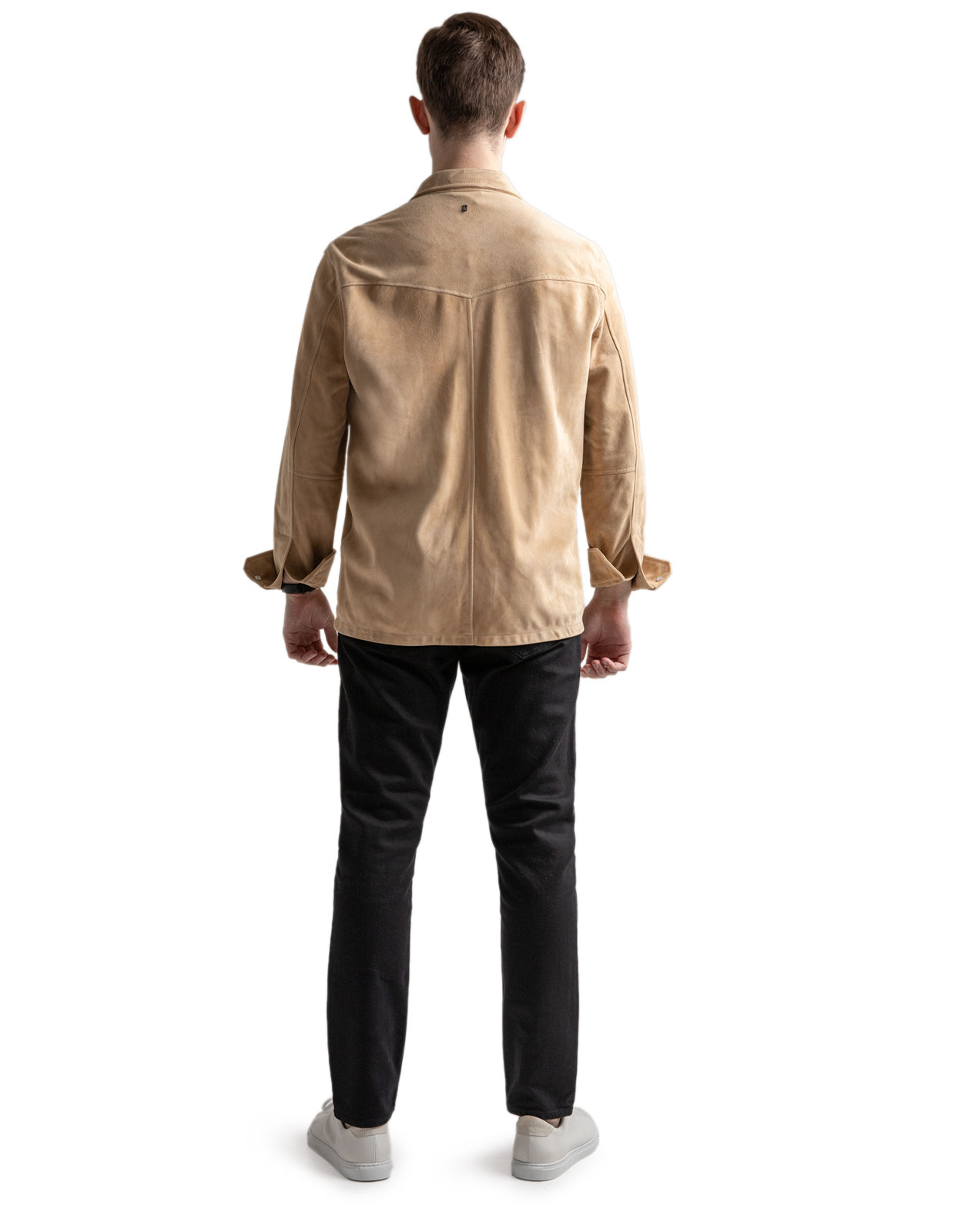 Overshirt Mocka Beige Stl 46