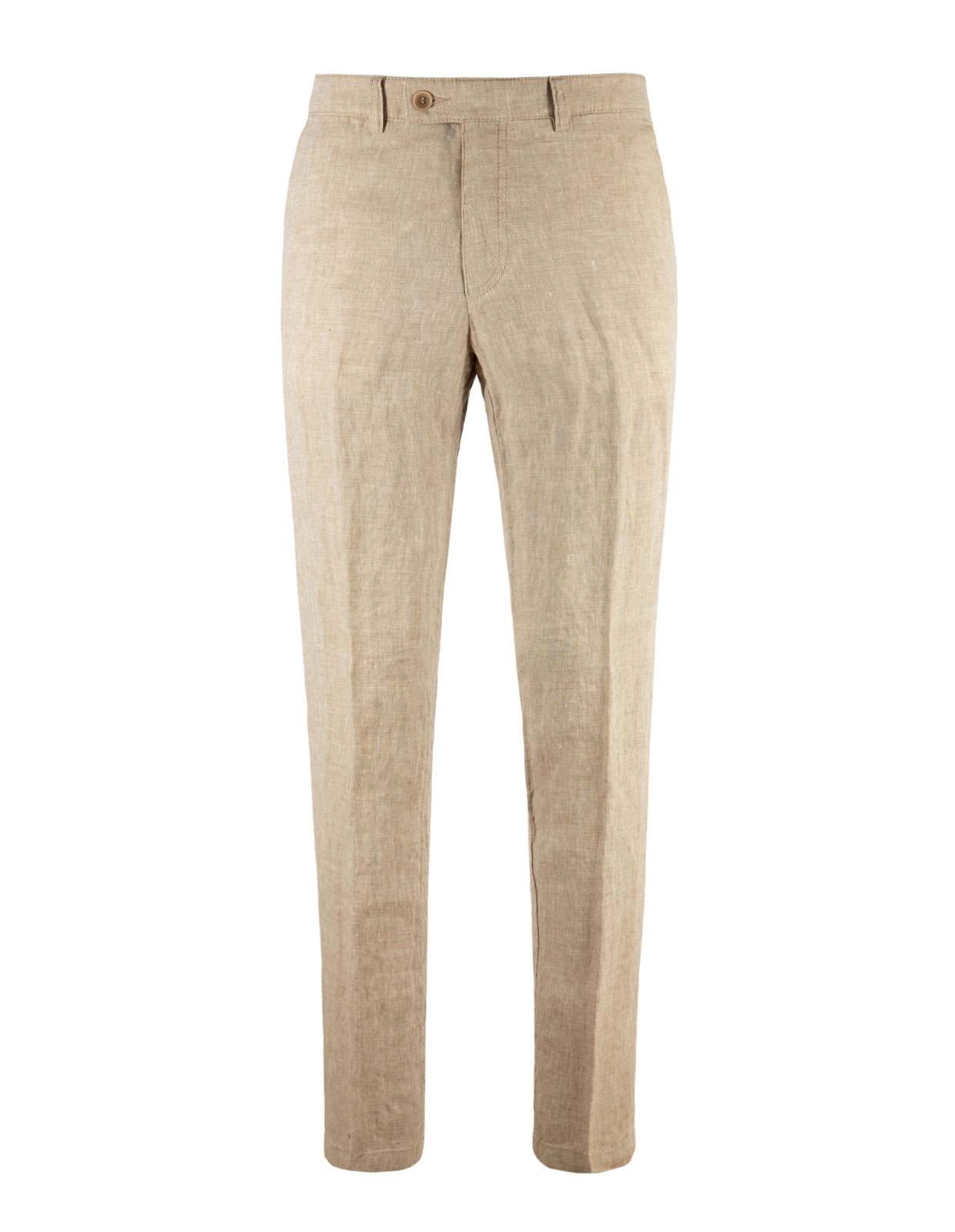 Chinos Linne Beige