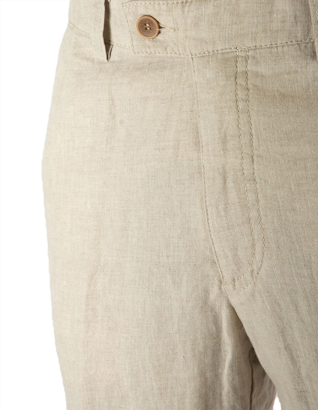 Chinos Linne Ljusbeige 96