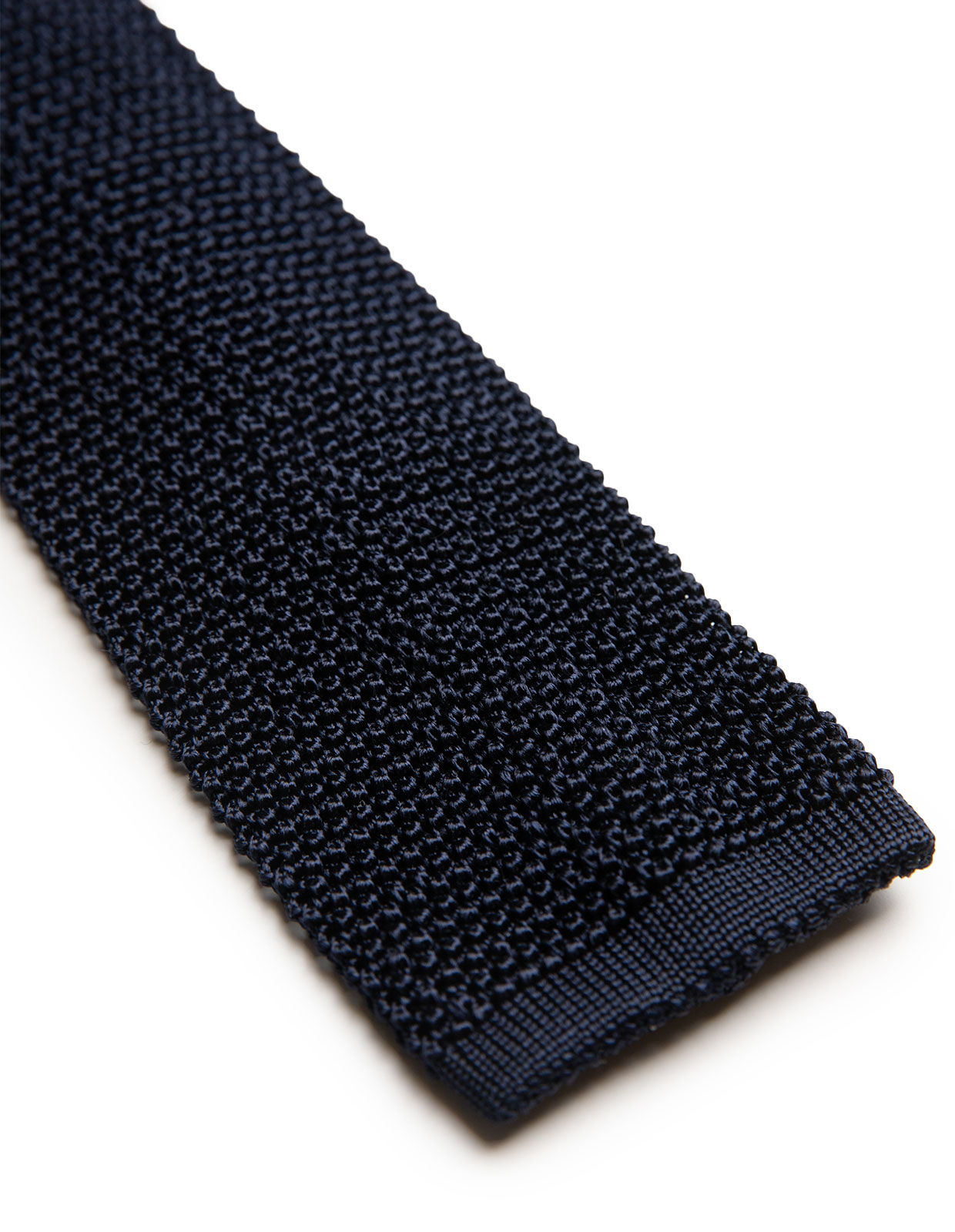 Grana Riso Stickad Slips Siden Marinblå One Size