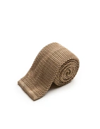 Grana Riso Stickad Slips Siden Beige One Size