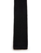 Grana Riso Stickad Slips Siden Svart One Size