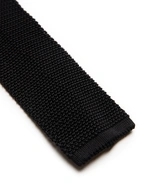 Grana Riso Stickad Slips Siden Svart One Size