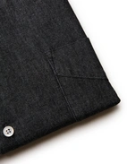 Regular Fit Skjorta Denim Vintage Svart 46