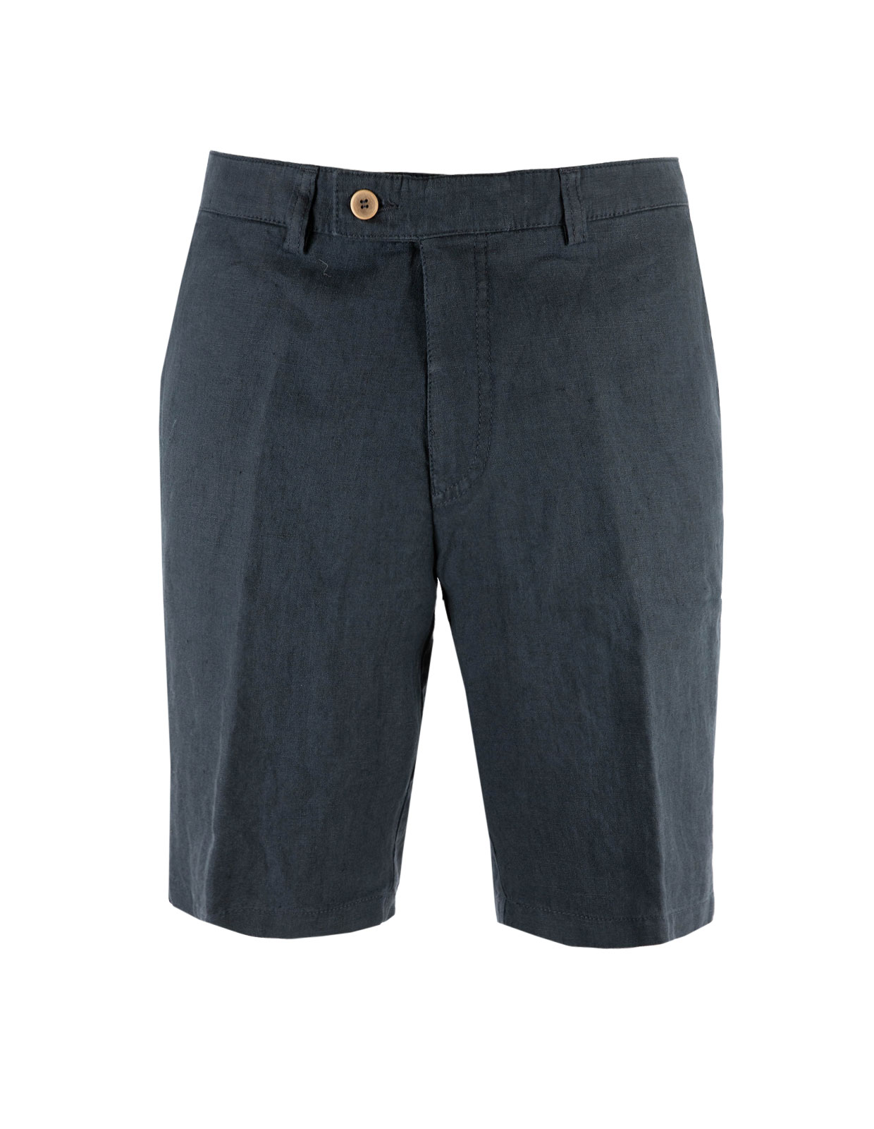 Slacks Shorts Linne Marinblå Stl 58