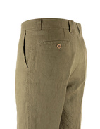 Slacks Shorts Linne Olivgrön Stl 48