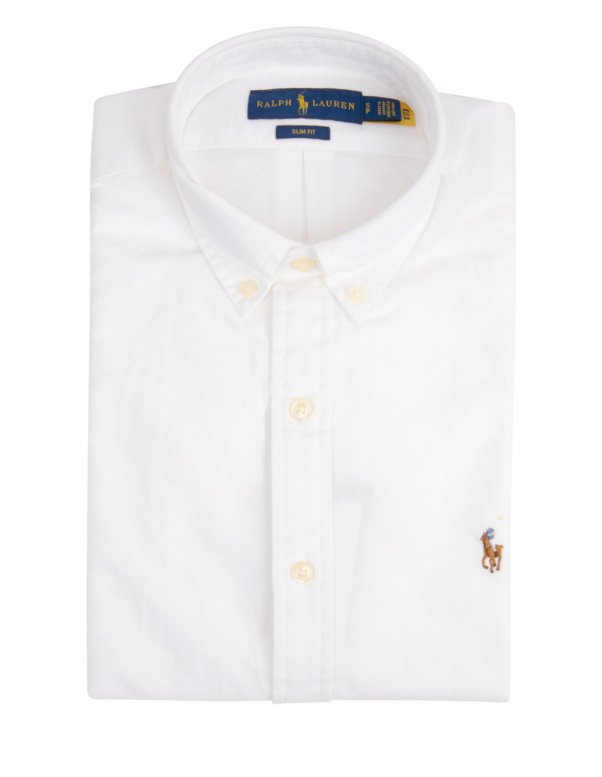 Slim Fit Oxford Shirt BSR White